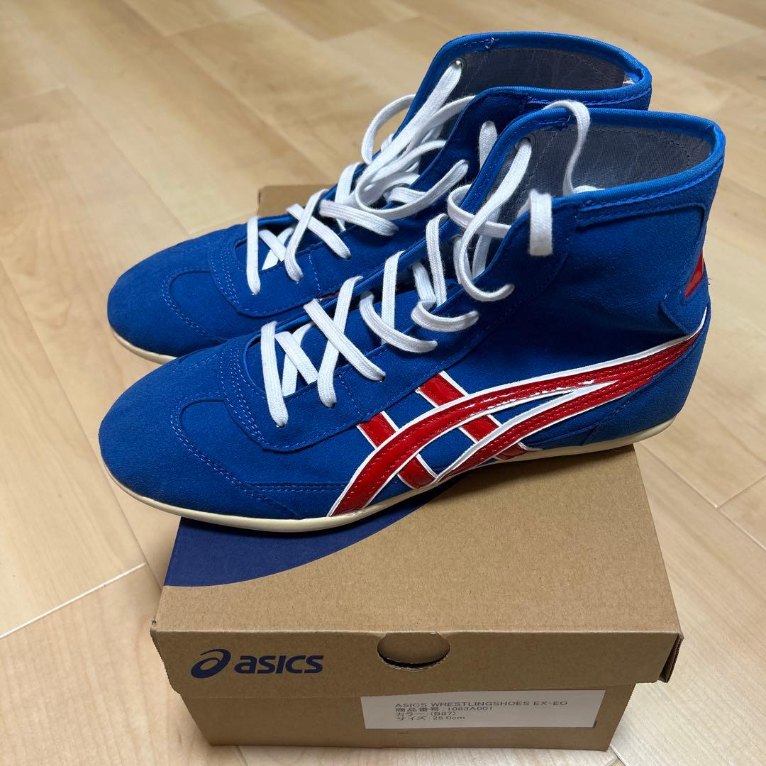 asics EX-EO 25.0cm ボクシング/レスリングシューズ