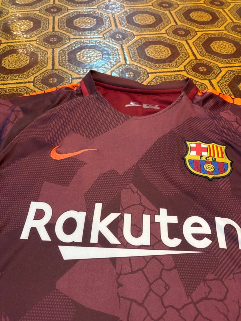 FC Barcelona Nike ジャージ バーガンディ Messi