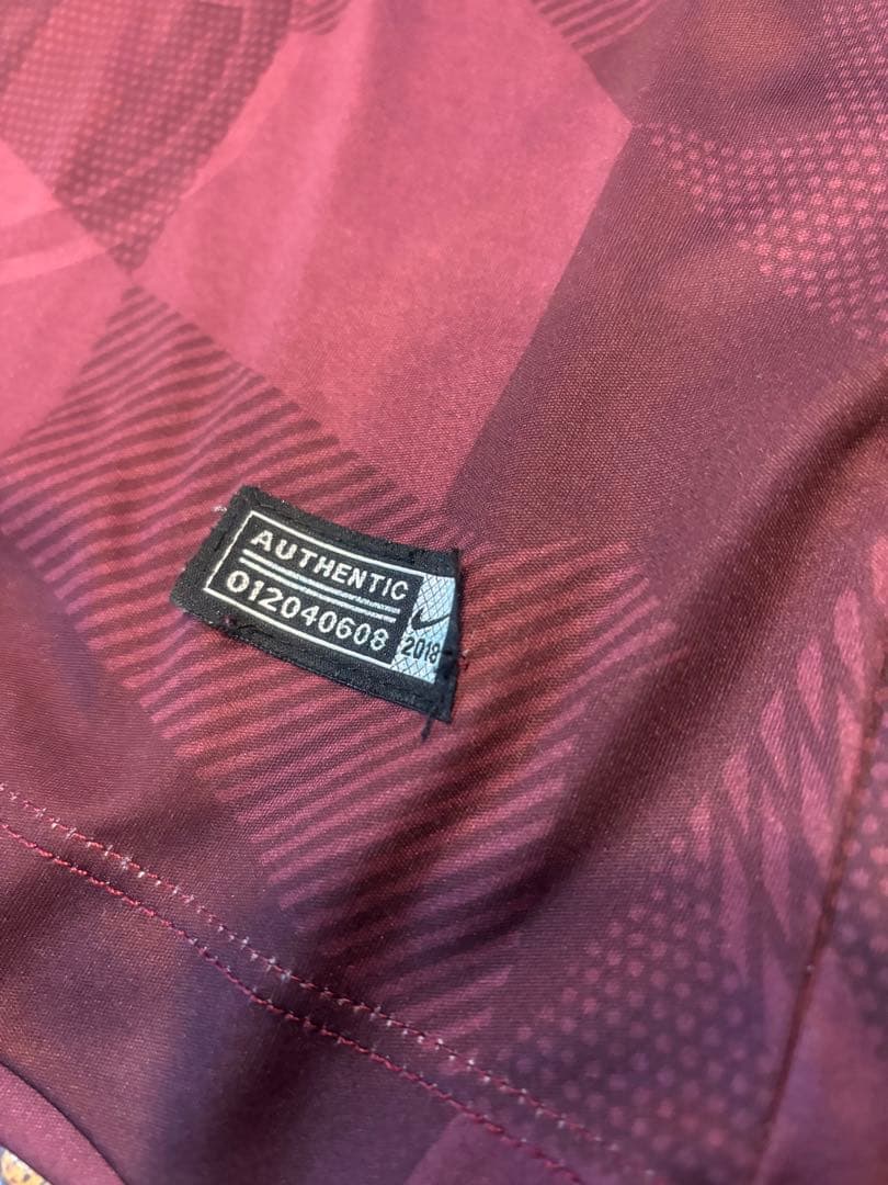 FC Barcelona Nike ジャージ バーガンディ Messi