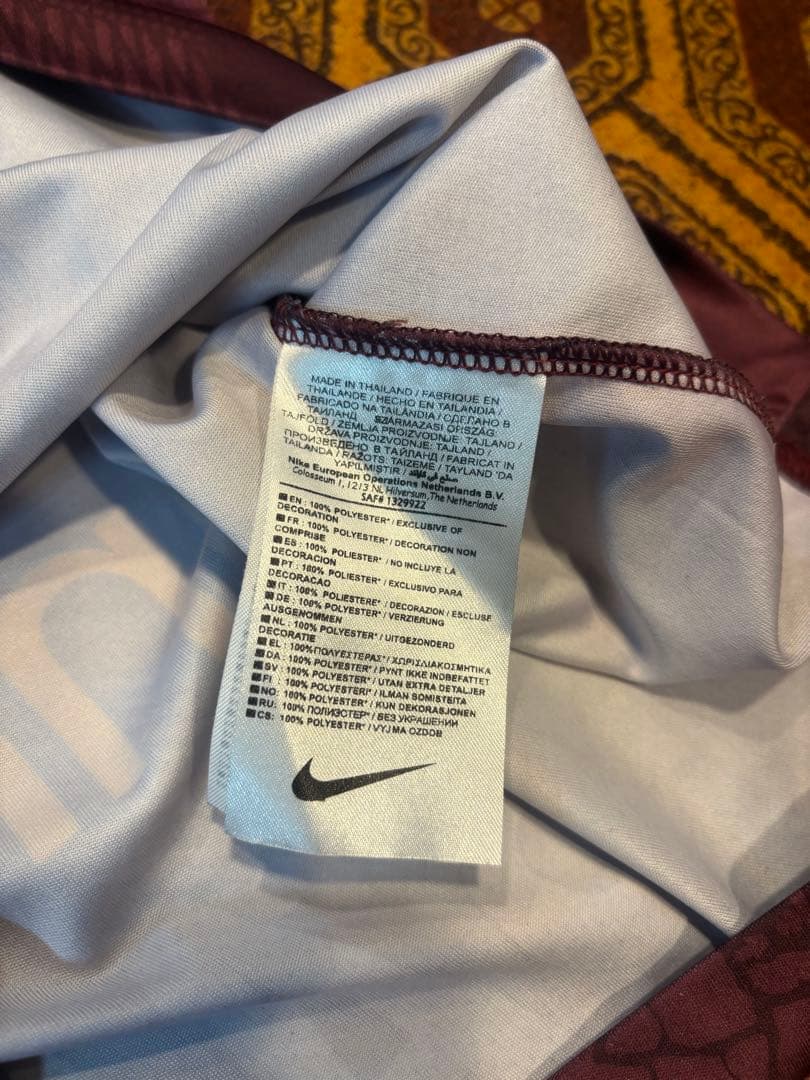FC Barcelona Nike ジャージ バーガンディ Messi