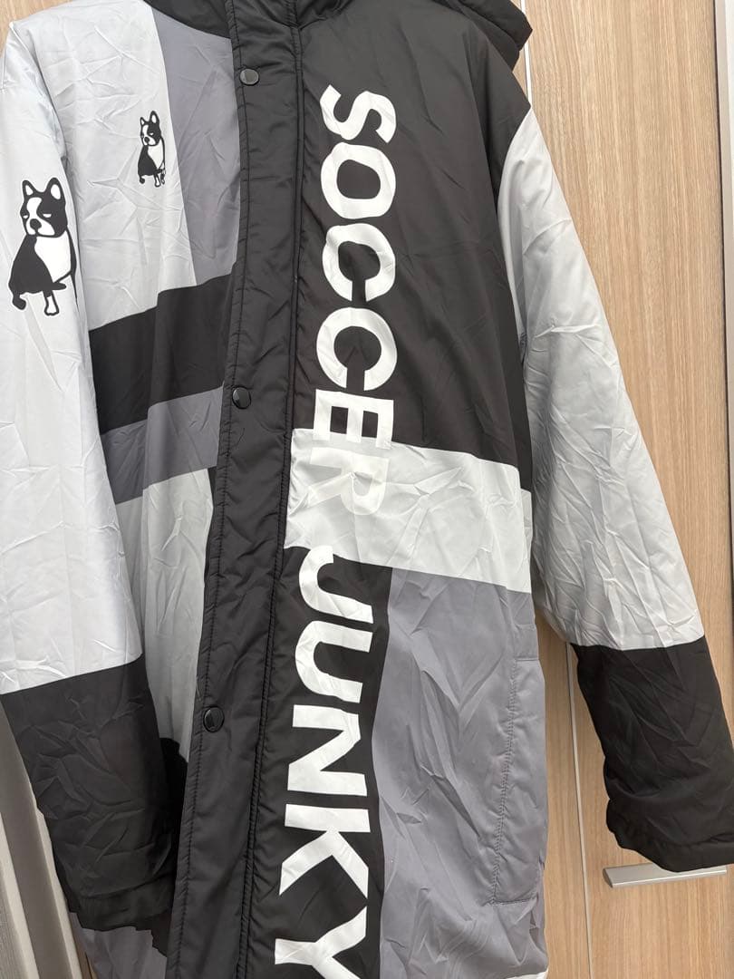 かわいい！SOCCER JUNKY ベンチコート XL