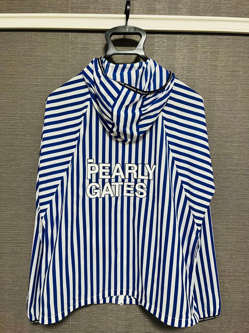 PEARLY GATES ストライプパーカー