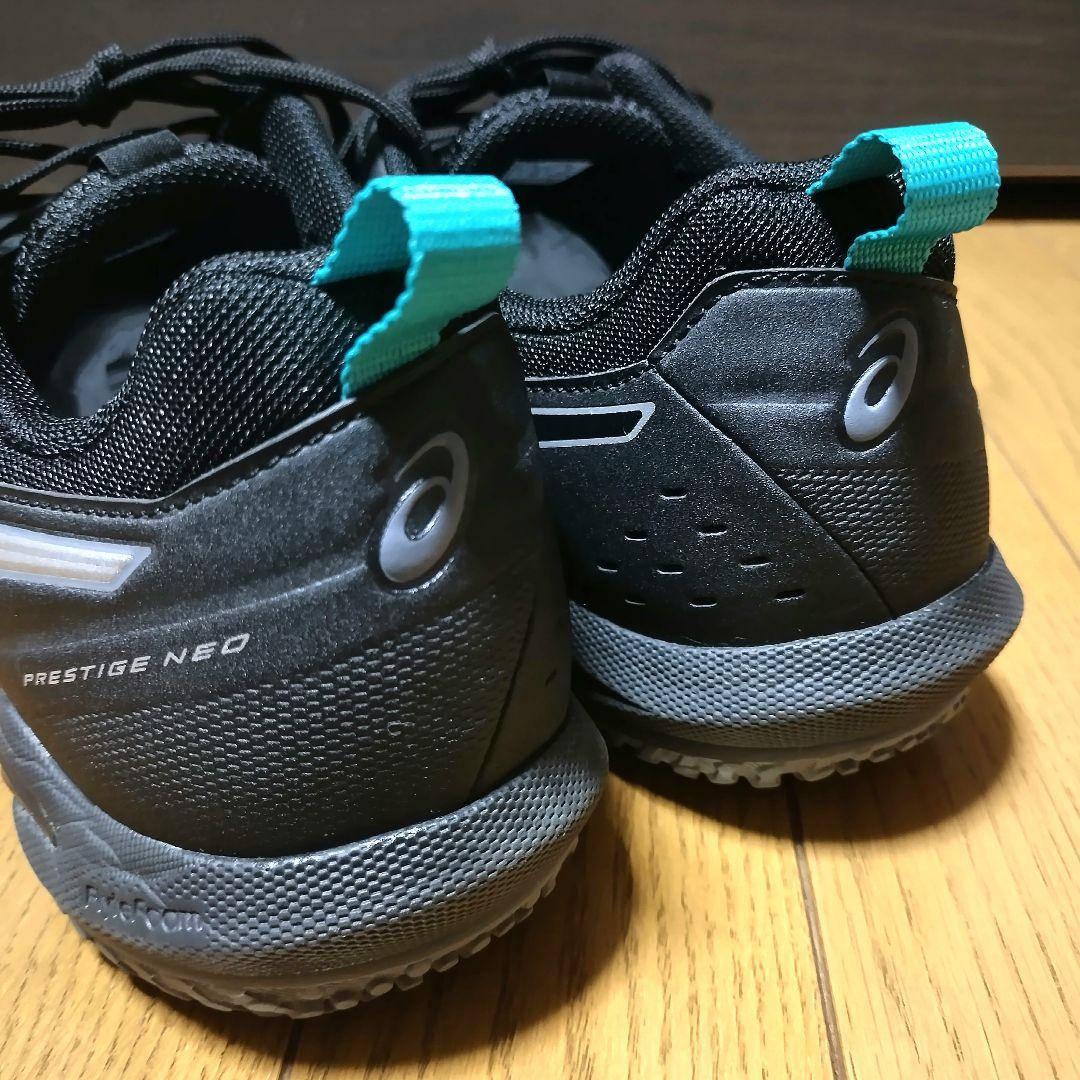 アシックス PRESTIGE NEO OC WIDE ブラック 26cm ワイド