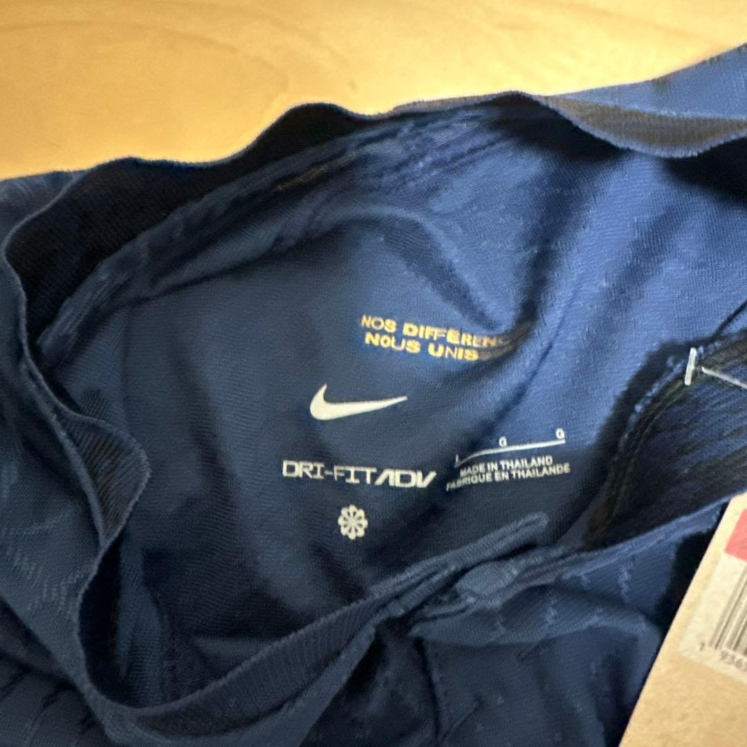 Nike フランス代表 シャツ L ネイビー　オーセンティック