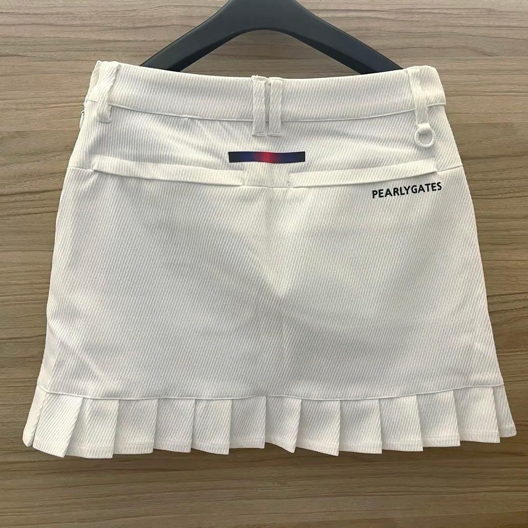 新品★46,200円 パーリーゲイツ モックネック＆スカート 上下２枚セット S