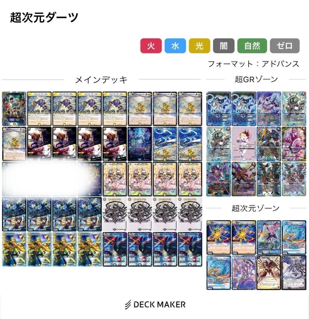 超次元ダーツ　デッキ　微高レート　おまけ付き　ライザのアトリエ　ペテンシーなし