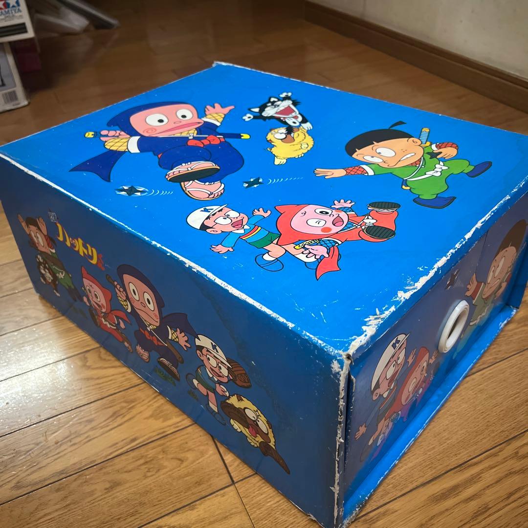 忍者ハットリくん収納箱　藤子不二雄　　昭和レトロ　当時物
