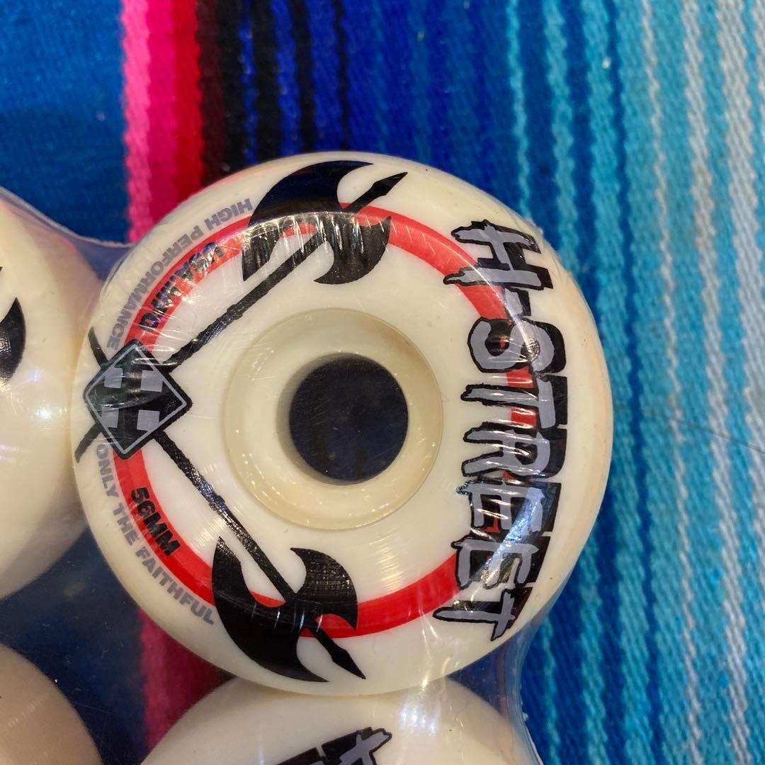 H-STREET スケートボードウィール 4個セット