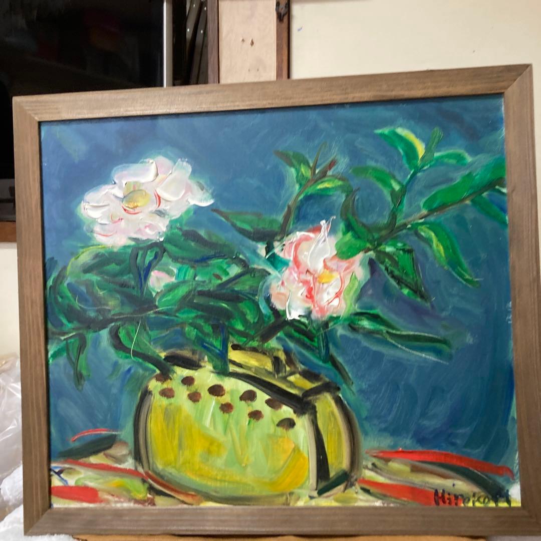 羽衣椿 作者　Hiroko.M 師松本俊郎氏