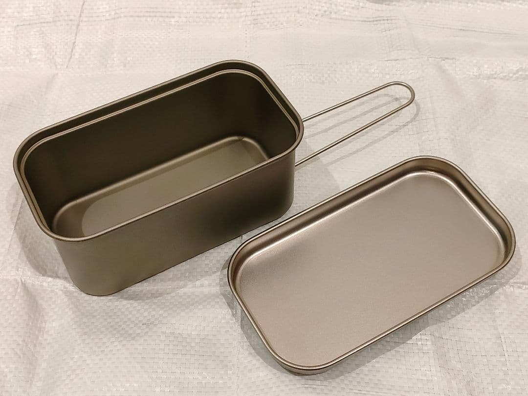 エバニュー　マルチボックス　チタン　メスティン＋スノーピーク　チタンシェラカップ