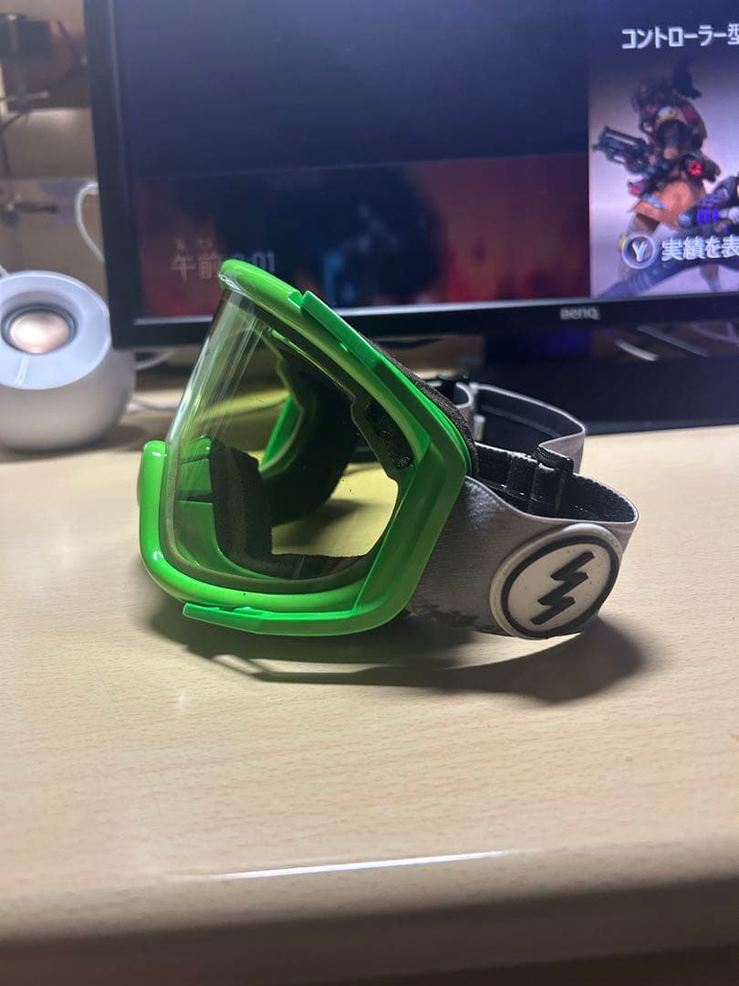 一回着用　volcom electric スノーゴーグル
