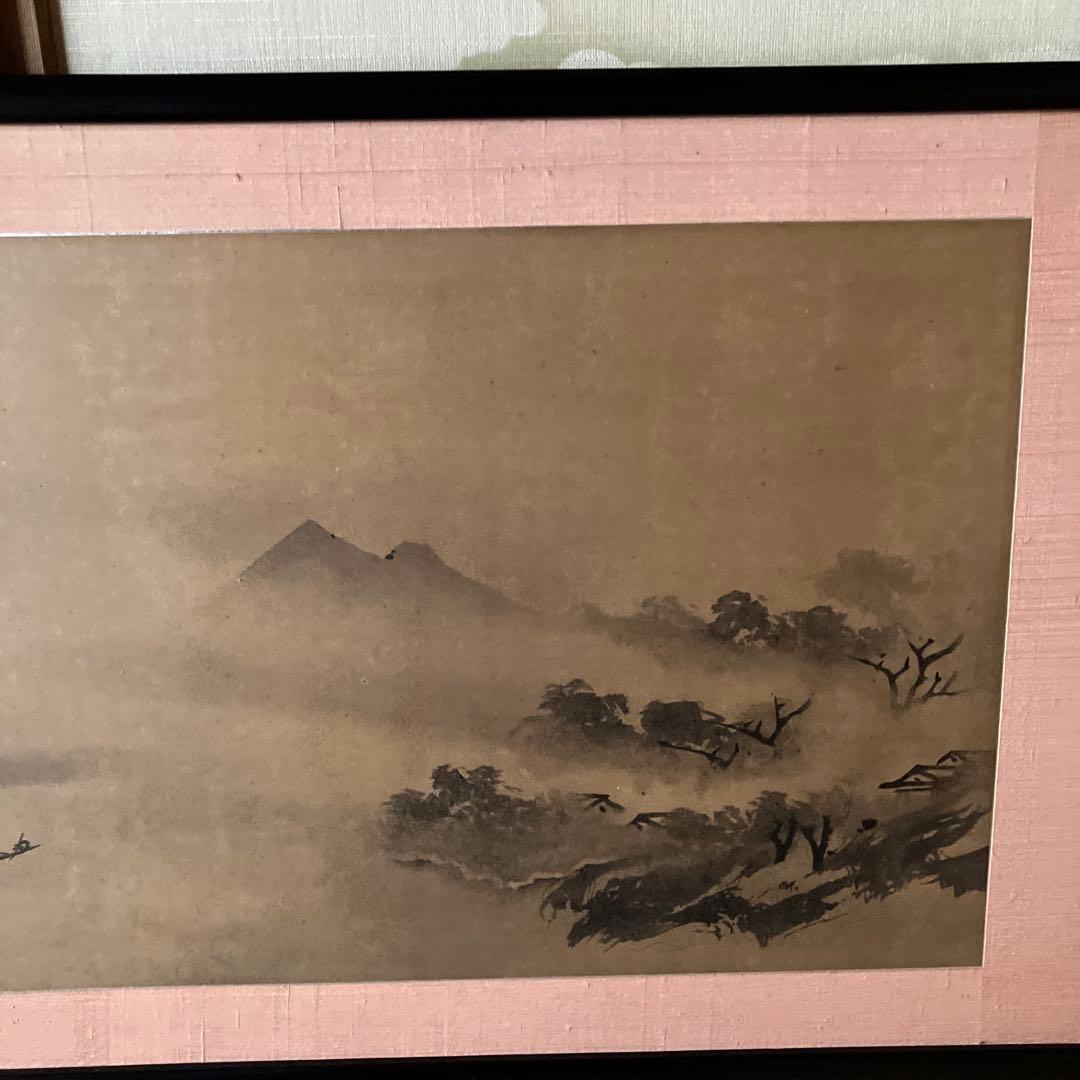 日本画　水墨画