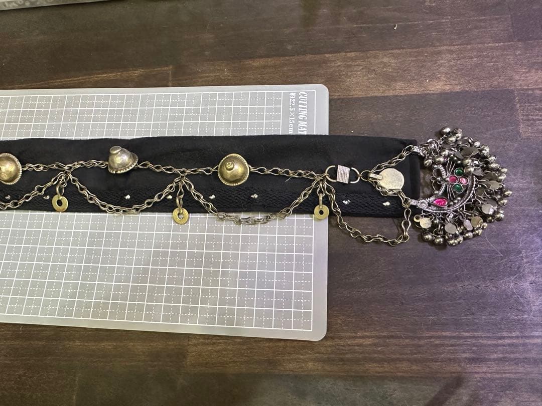 ベリーダンス　トライバル　kuchiチャーム　ヘッドアクセサリー