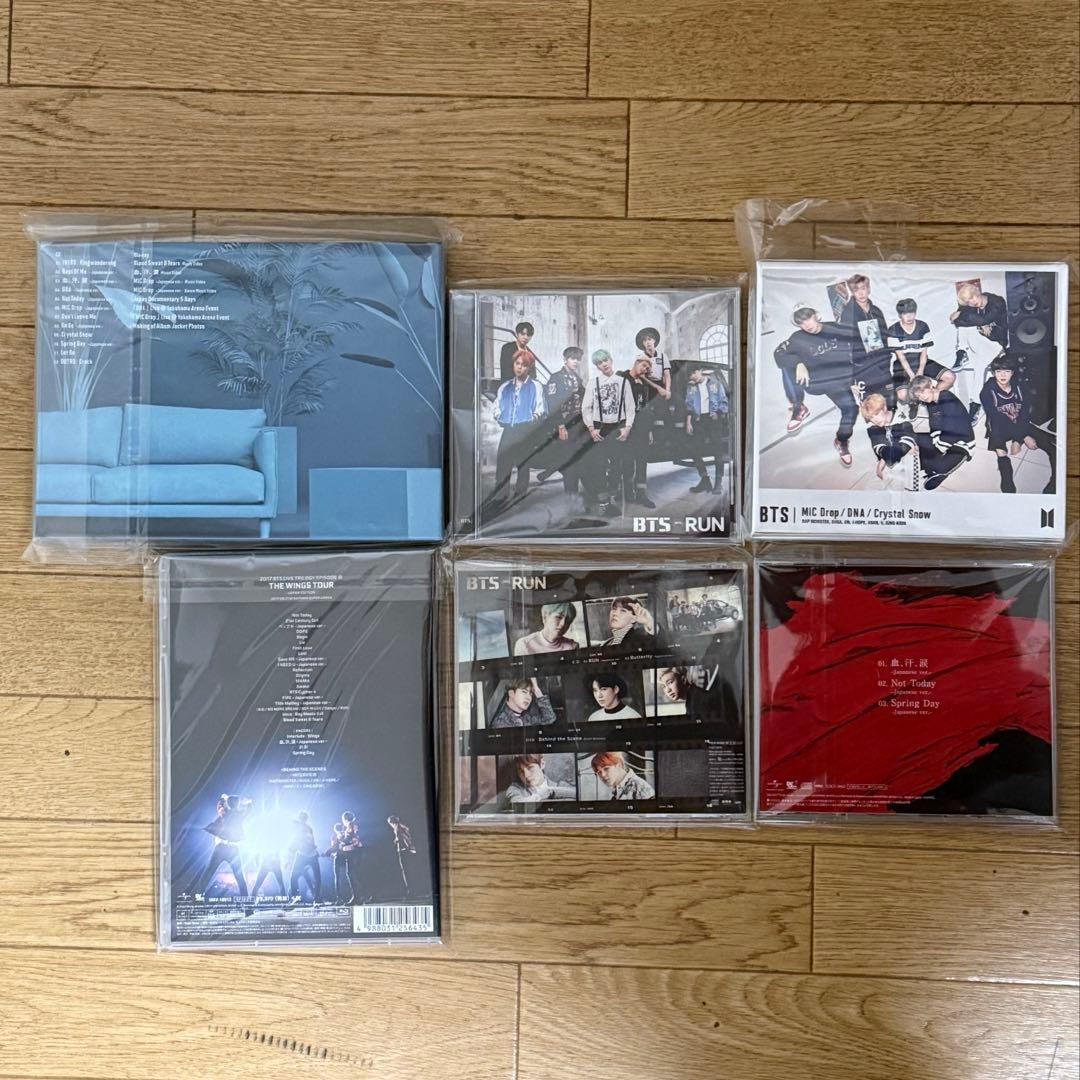 BTS ペンライト DVD CD テテ グク ジン ジミン ホソク RM