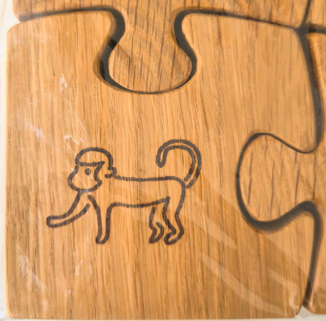 ハンドメイド　木のパズル
