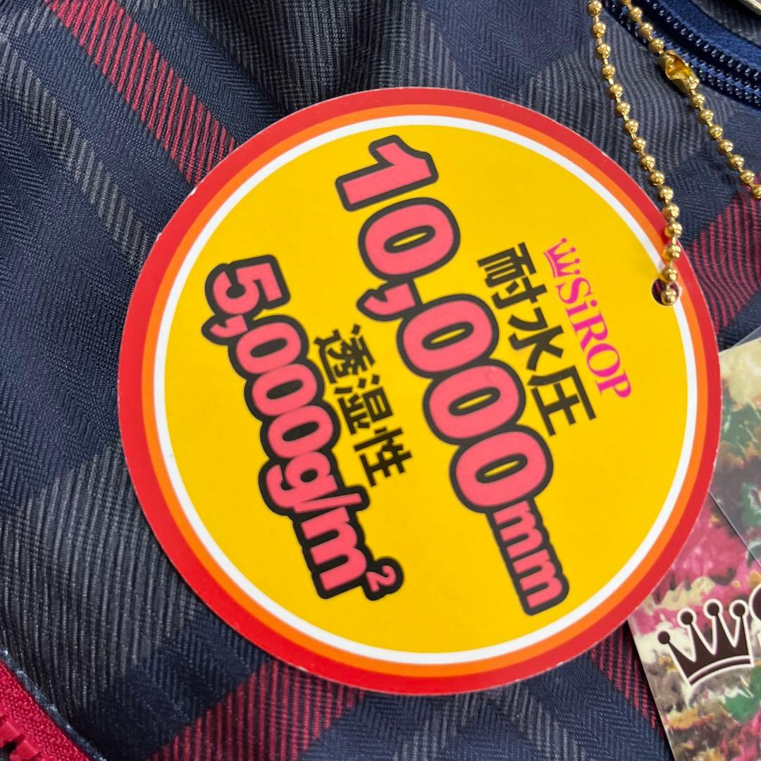 三　新品　未使用　スキーウェア　SIROP　シロップ　Sサイズ　チェックネイビー