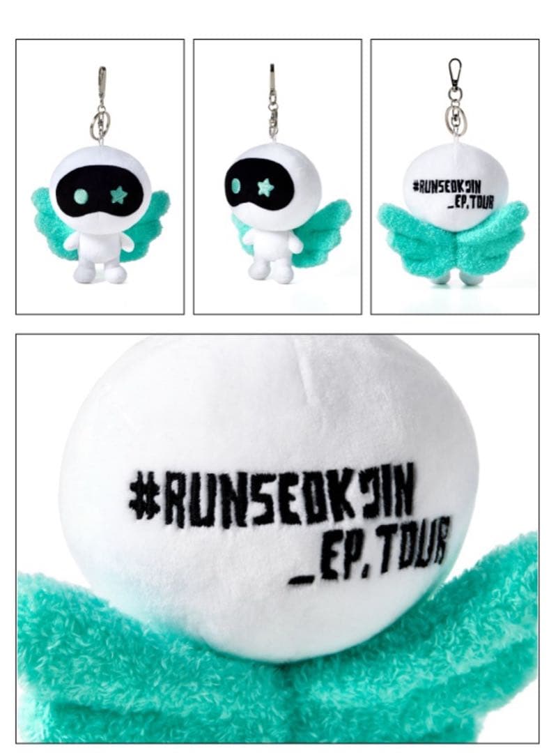 BTS JIN TOUR【RUNSEOKJIN】Wootteo Keyring