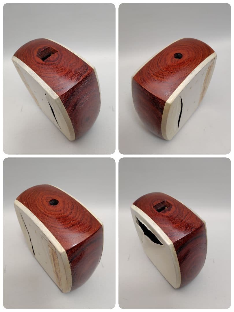 C059 【中古】三味線（子持ち綾杉／金細／二本溝）ケース・付属あり／修理前提