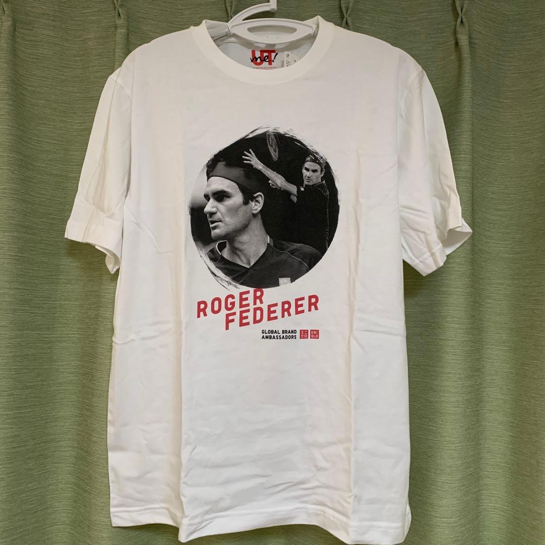 【新品未使用・タグ付き】UNIQLO Tシャツ　ロジャー・フェデラー　XLサイズ