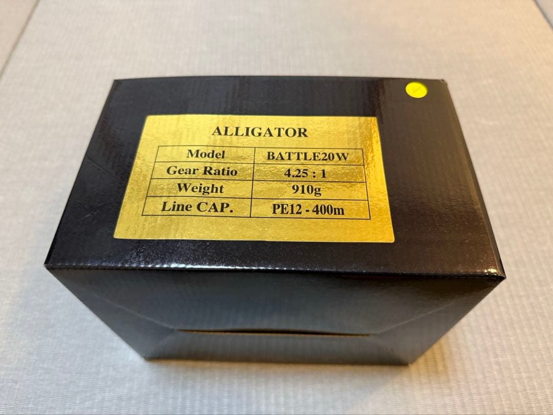 ALLIGATOR BATTLE20W BLACK アリゲーターバトル20w