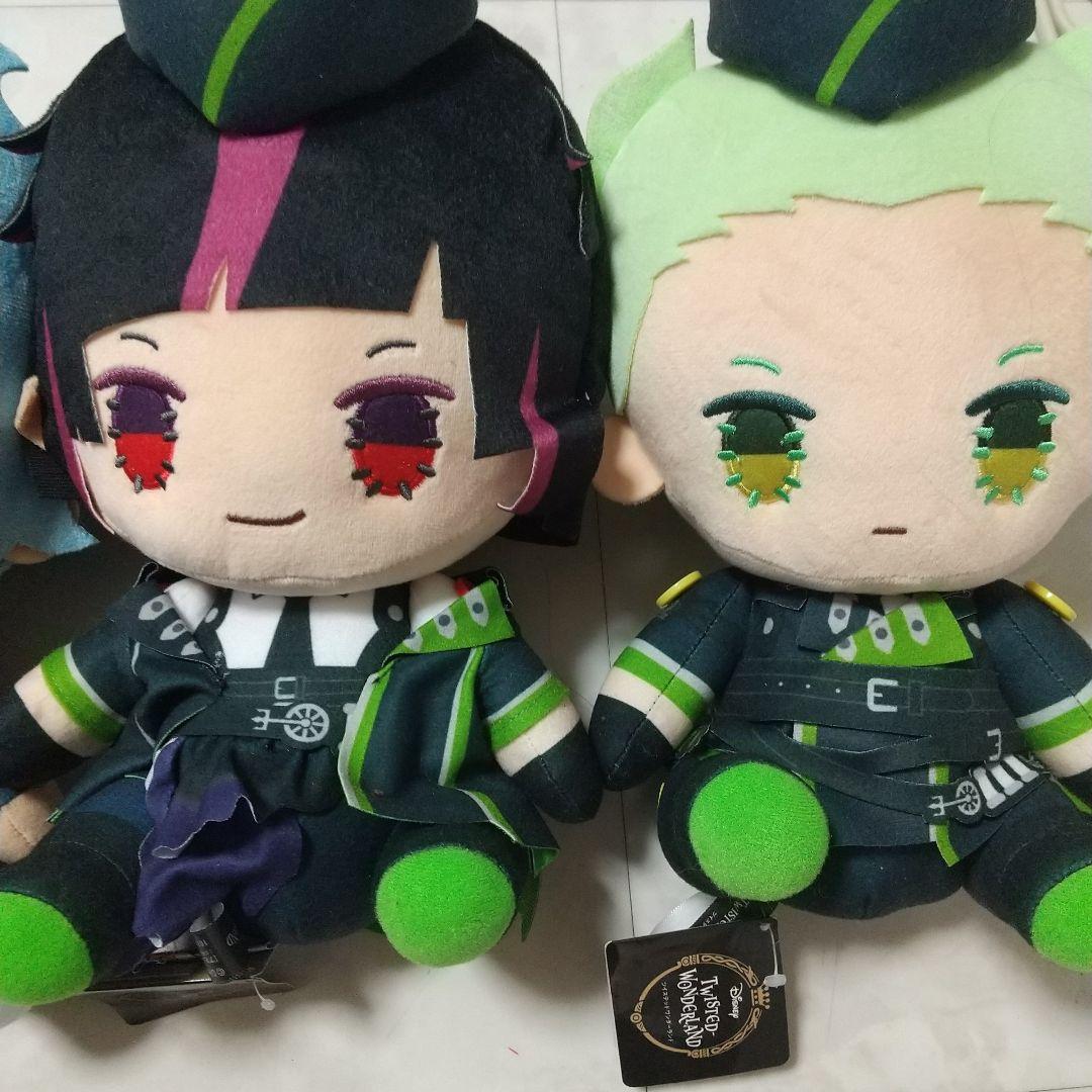 新品ツイステ　セベク　リリア　イデア スペシャルハンドメイド風　お座りぬいぐるみ