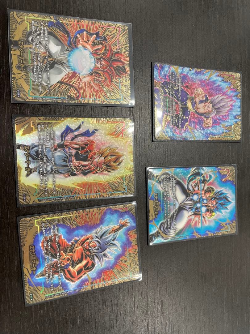 h*o様 ドラゴンボール フュージョンワールド 5枚セット