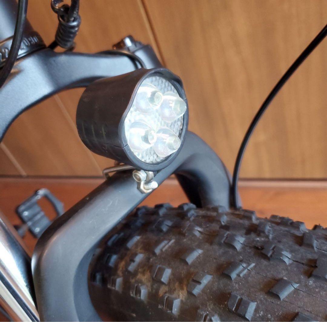 Ebike MOVE X 折りたたみ 電動バイク ファットタイヤ　オプション付き