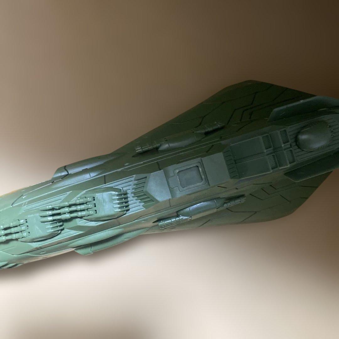 1/1000 ガミラス艦セット3メルトリア級航宙巡洋戦艦　ジャンク