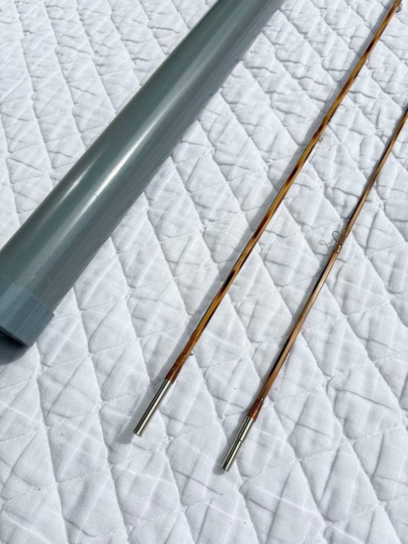 新作トンキン.バンブーロッド、7'0\".#4.ミデアムアクション千鳥柄