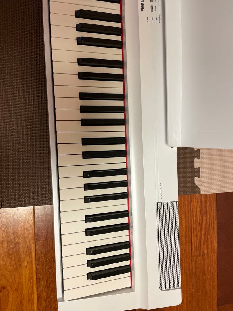 YAMAHA P125WH 88鍵 ホワイト電子ピアノ 送料込み