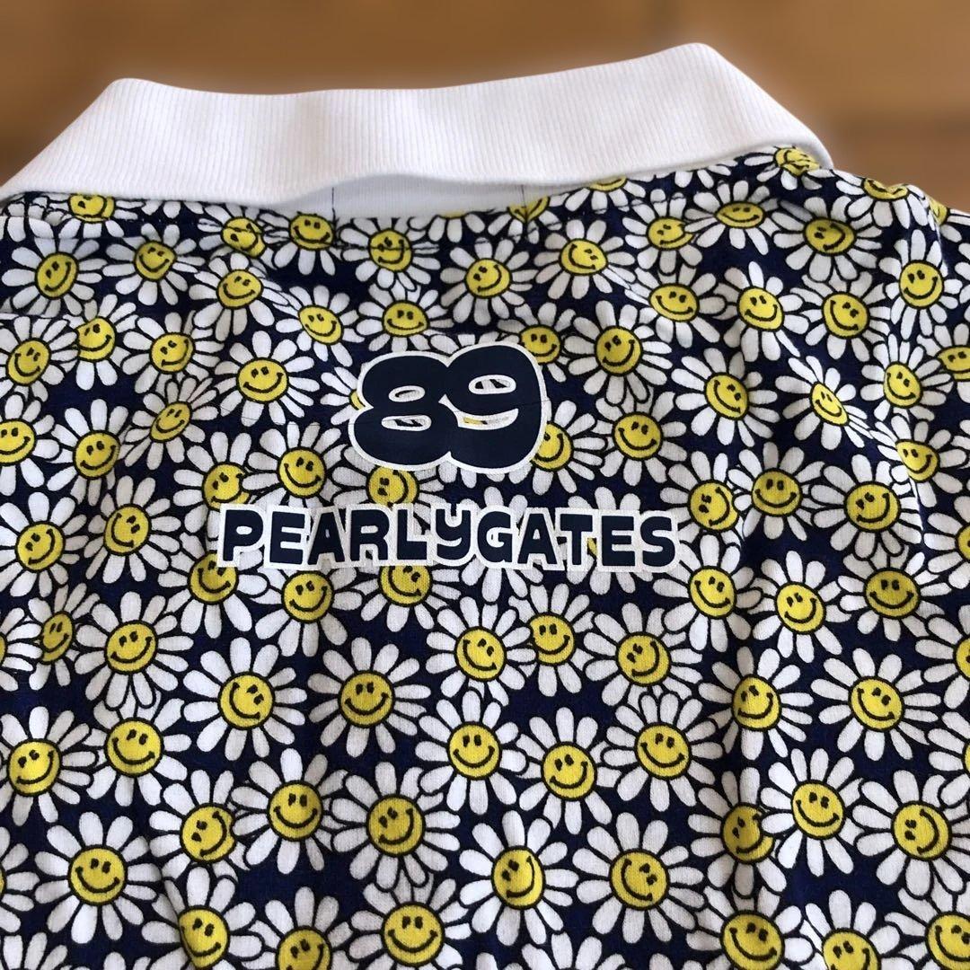 花柄ポロシャツ風レディースゴルフウェア
