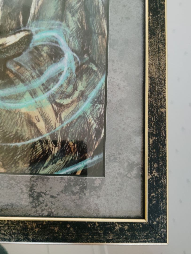 ネクロポーテンス 額装 アートプリント MTG