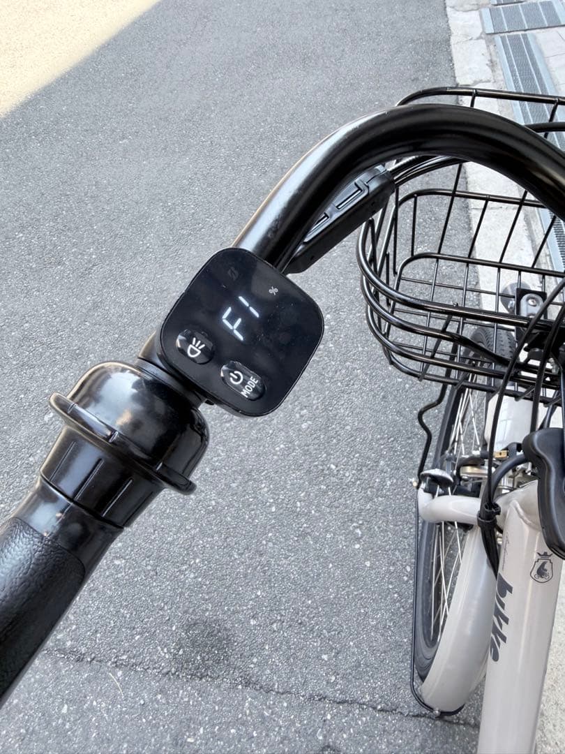子供乗せ　BIKKE ブリヂストン　電動アシスト自転車 チャイルドシート付き