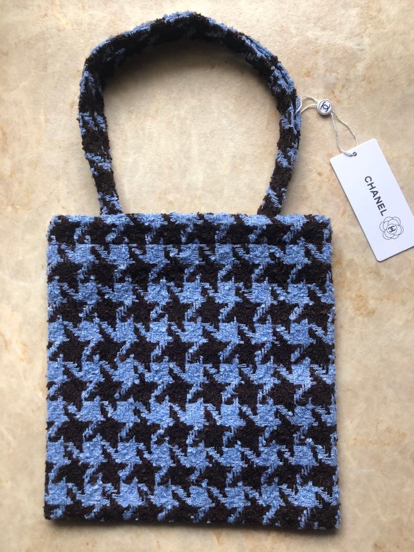 新品未使用　CHANEL トートバッグ ハウンドトゥース