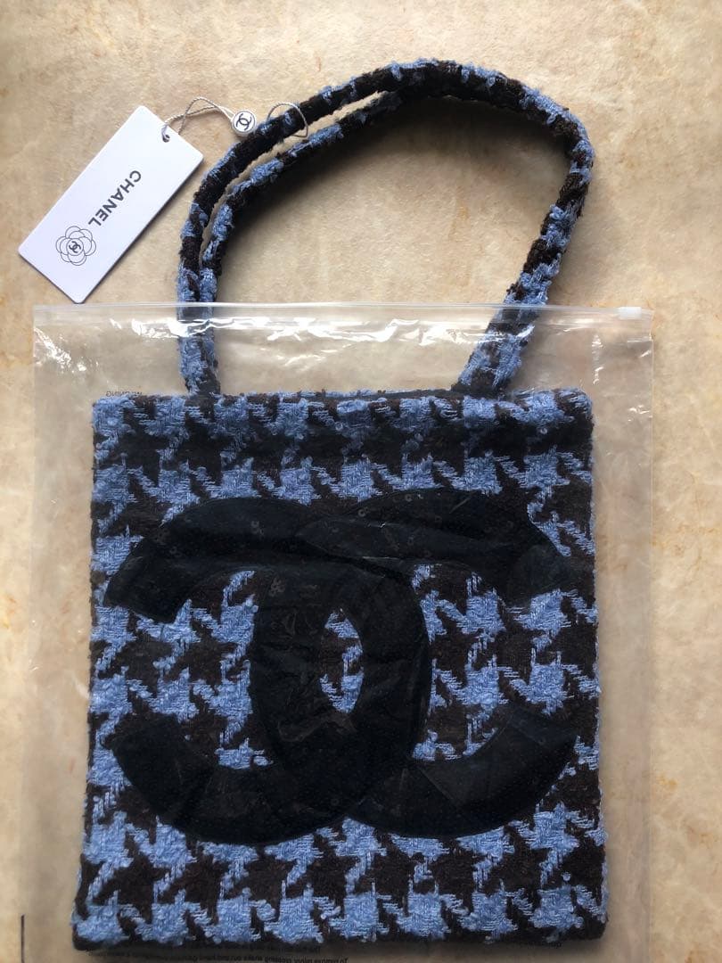 新品未使用　CHANEL トートバッグ ハウンドトゥース