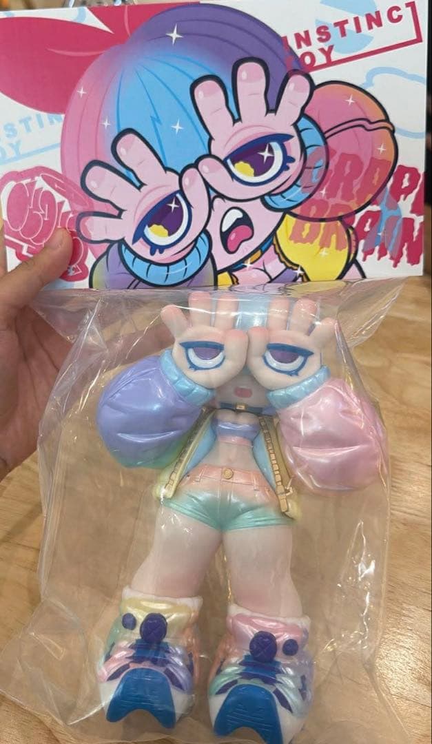新品 GRAPE BRAIN emDASH INSTINCTOY むうぶちゃん