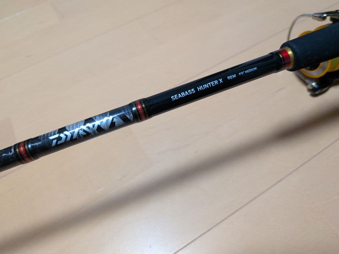 シーバス　ダイワ　ロッド　シーバスハンター　リール　レブロス　本体　セット