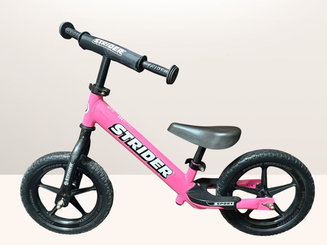 STRIDER ストライダー 12インチ ピンク バランスバイク キッズ