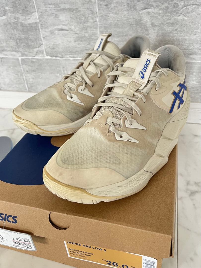 最終値下げ‼️《河村勇輝モデル》asics UNPRE ARS LOW2 26cm