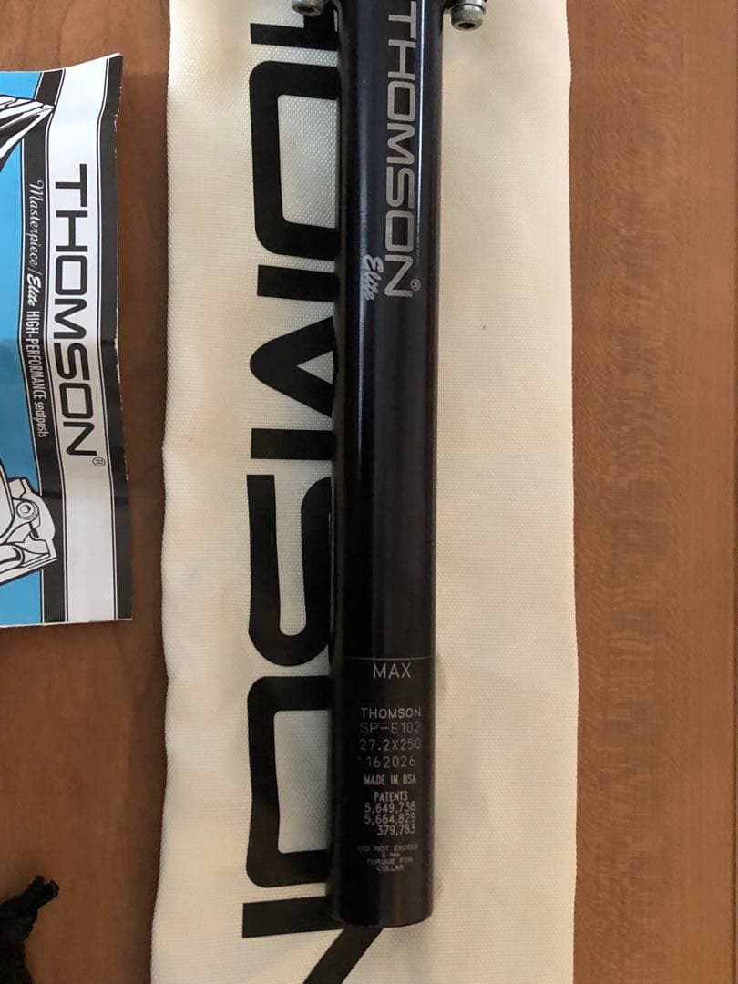 パーツ *THOMSON* elite seatpost (black)