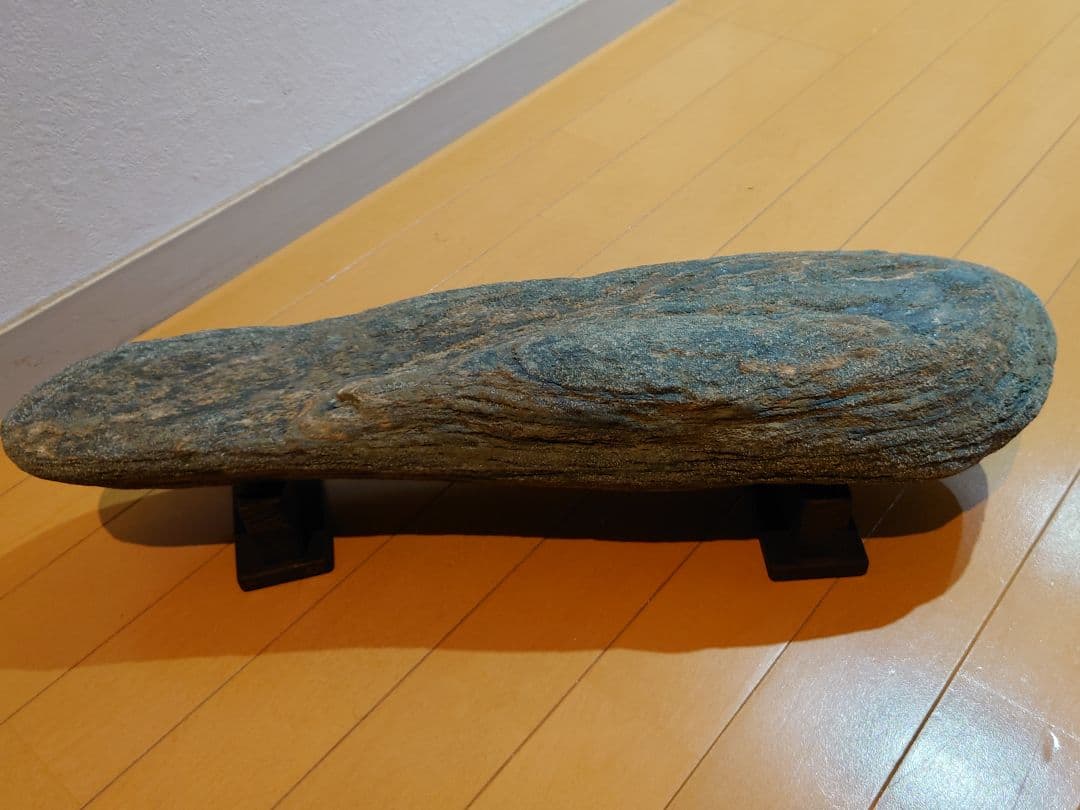 関川石　大型　水石 鑑賞石