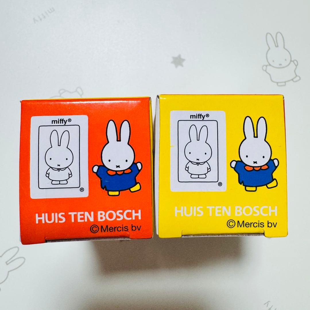 長崎ハウステンボス限定　チョロQ ミッフィーパークバス　イエロー　オレンジ