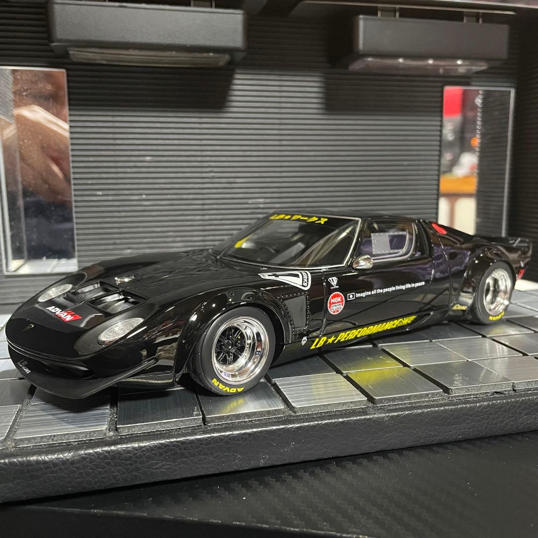 GT SPIRIT 1/18 ミウラLB Works ADVAN ②