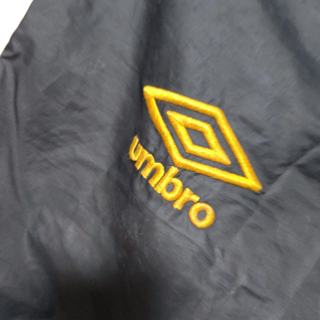 【閲覧数68】umbro ピステ・ウィンドブレーカー 黒/黄色