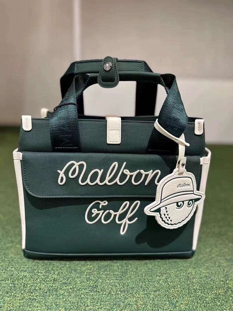 ⭐️ Malbon golf マルボン ゴルフ カートバック グリーン 緑
