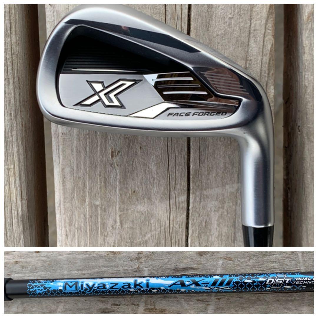 【美品】 XXIO エックス　7番 Miyazaki AX-III カーボンSR