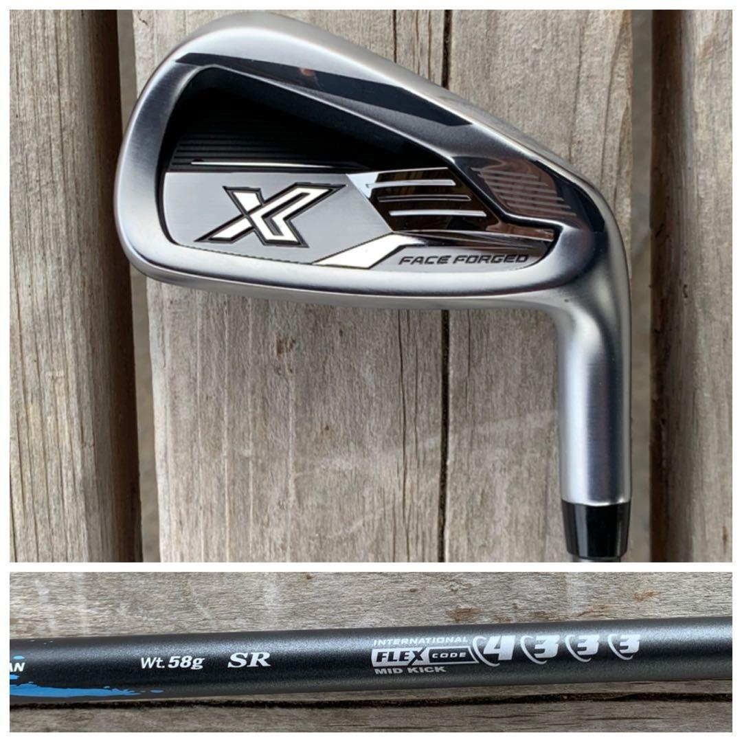 【美品】 XXIO エックス　7番 Miyazaki AX-III カーボンSR
