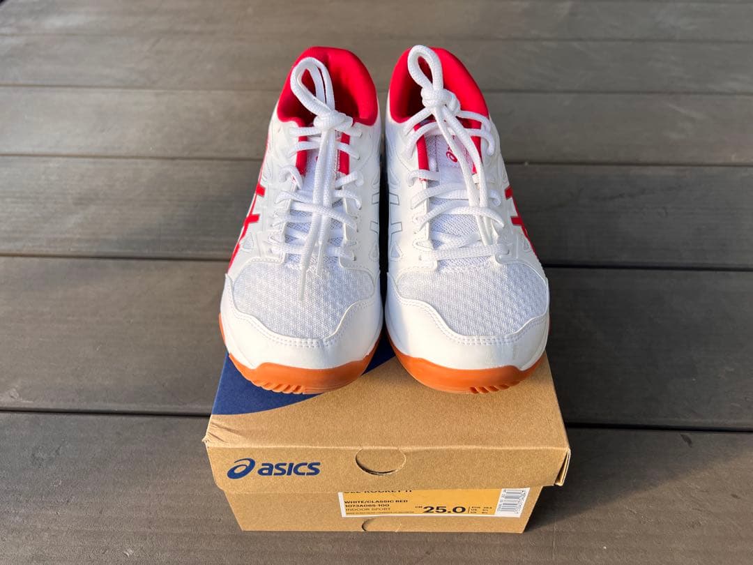 値下　ASICS バレーボールシューズ 25.0cm GEL-ROCKET 11