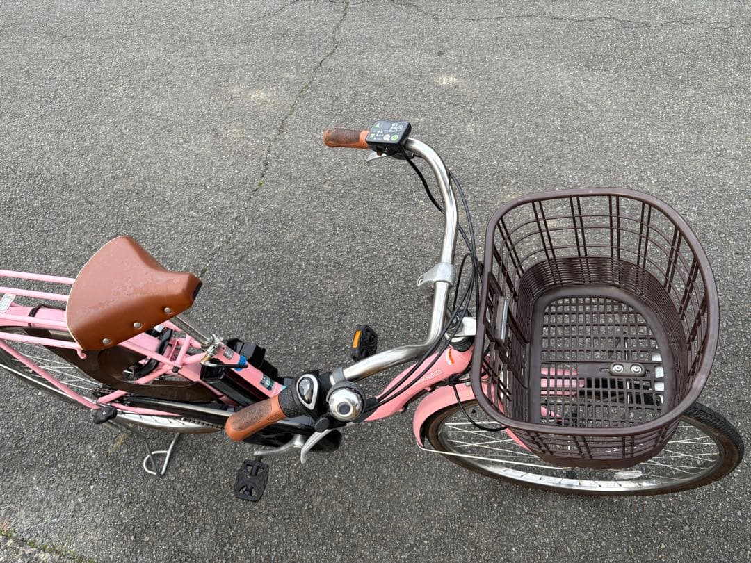 ヤマハ　PAS電動アシスト自転車　ナチュラLYAMAHA鍵3本充電器防犯登録削除