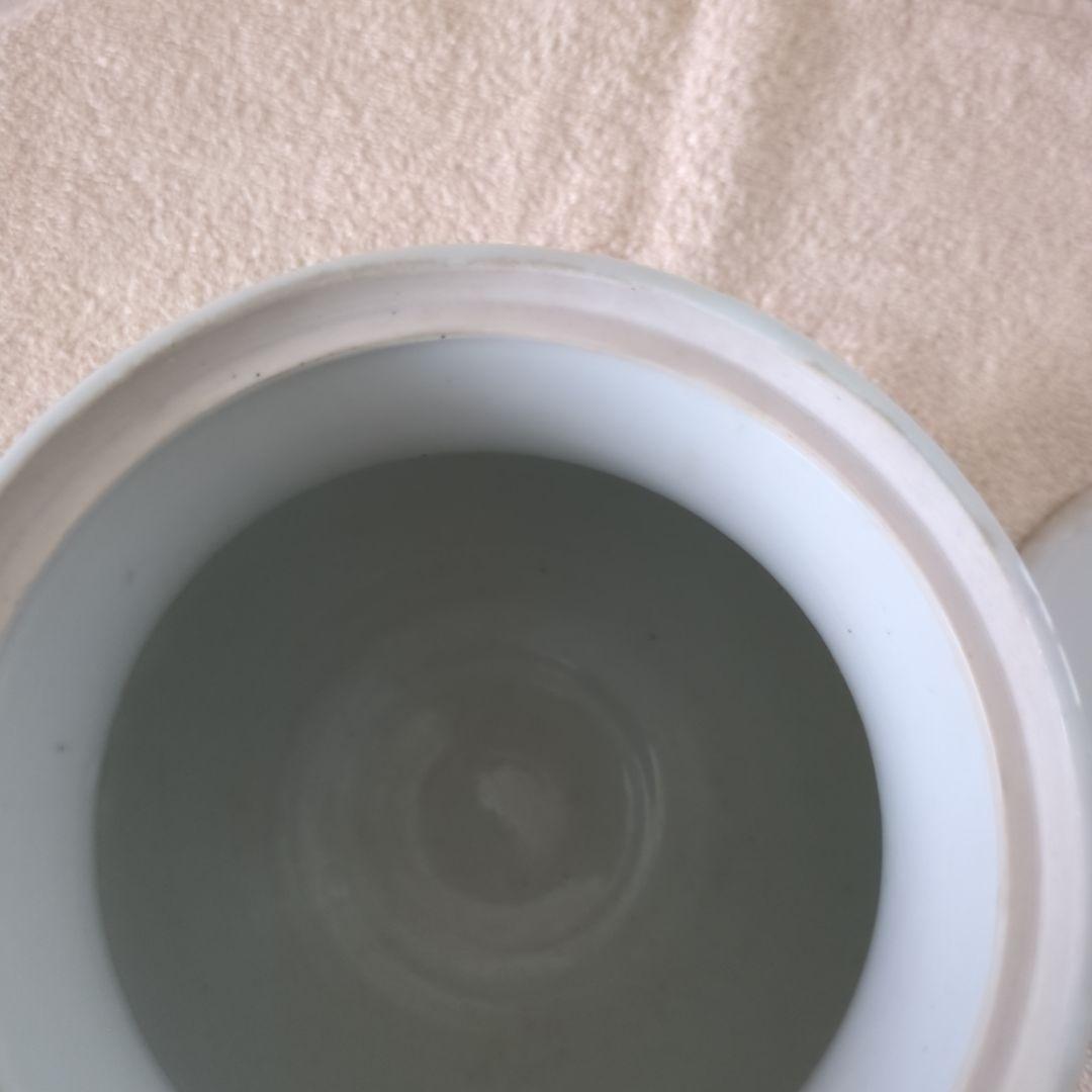 平安春峯　壺　つぼ　陶器　蓋付き陶器